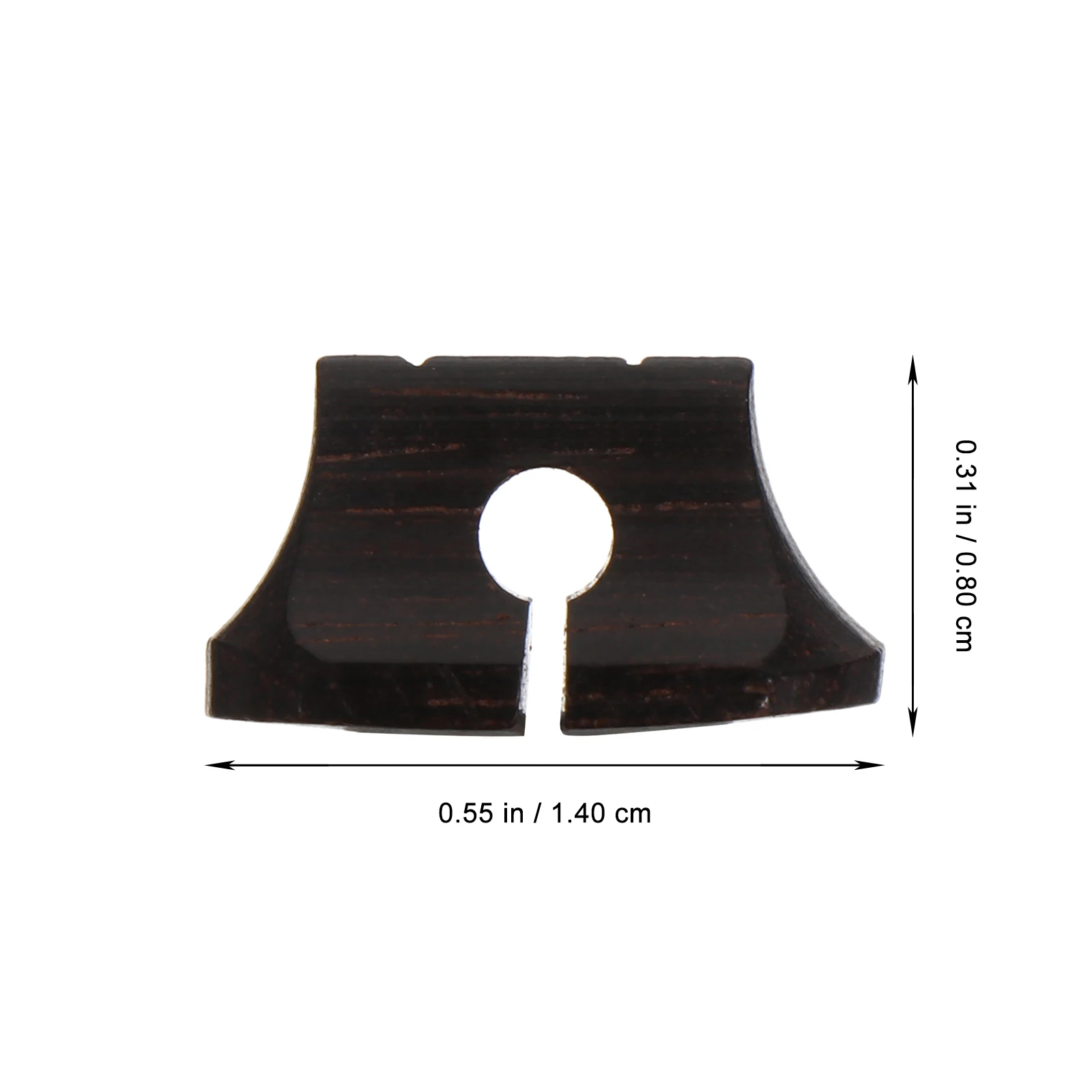

5pcs Erhu Bridge Replacement Kit Traditional Chinese Musical Instrument Parts Wood Saddle Nut Set for Violin Guitar Repair