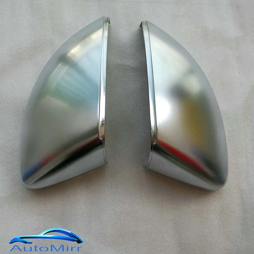 

Silver Matte Side Mirror Covers for Audi A3 S3 8V Chrome Brushed Aluminum 2013 2014 2015 2016 2017 2018 2019 2020 Replace 2pcs