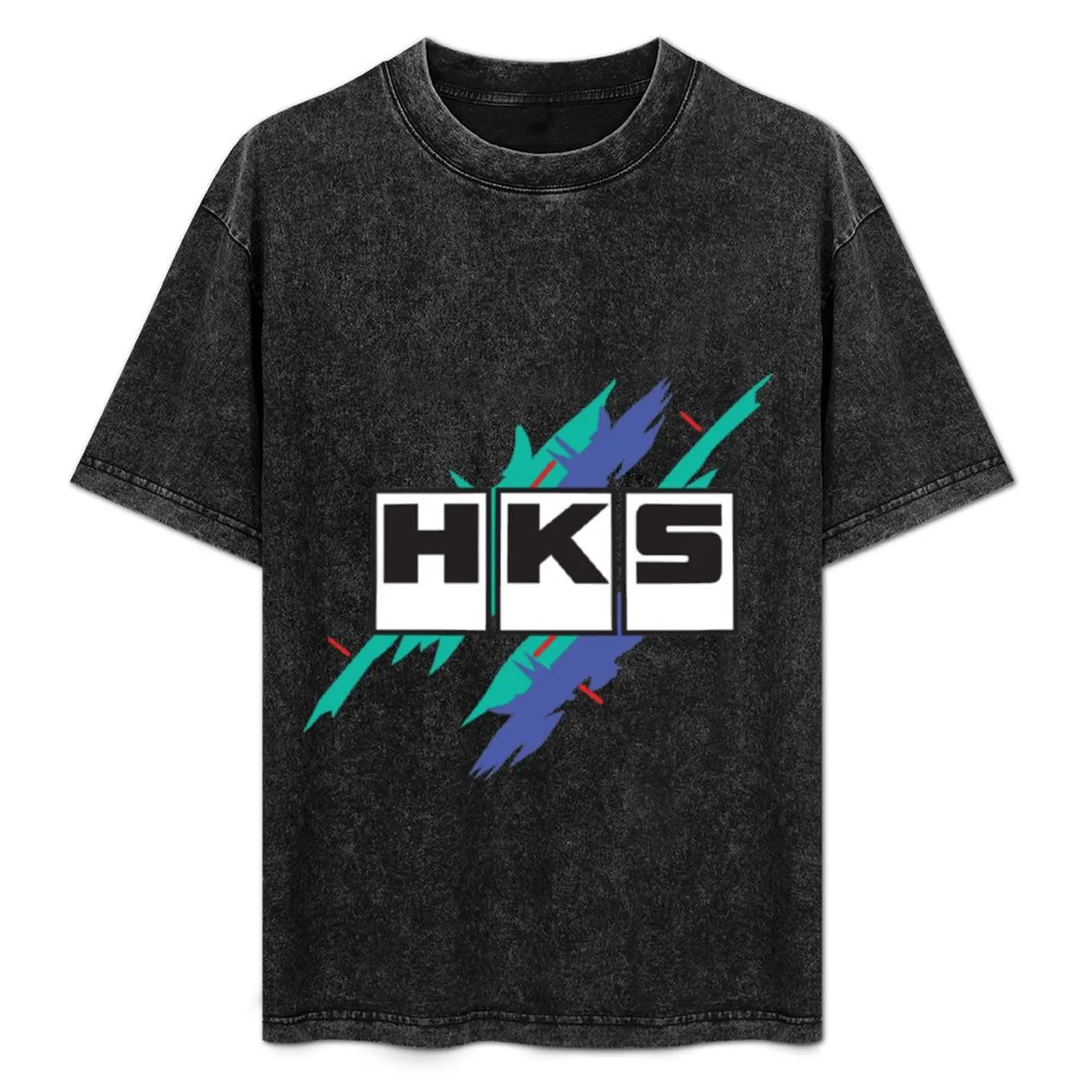 

HKS Classic T-Shirt anime quick-drying mens vintage t shirts