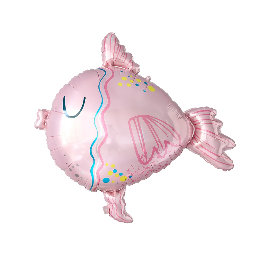 1pc Cartoon Quallen Mit Krone Ballon Seepferdchen Fisch Folie Ballon Ozean Thema Geburtstag Party Dekorationen Baby Dusche Liefert – Detail 4
