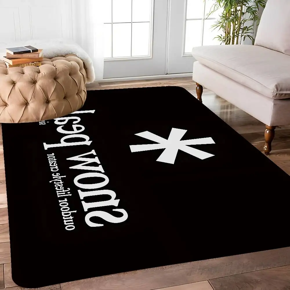 S-Snow Cool Super P-Peak Room Mats Cheaper Anti-slip Modern Living Room Balcony Printed Welcome Rug