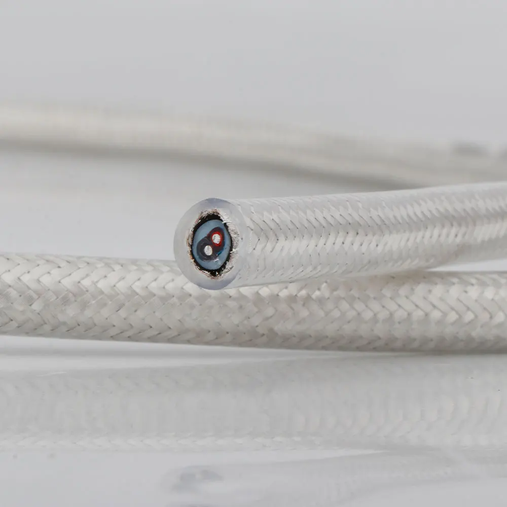 Preffair X451 99.998% 4N Solid Pure Silver Hifi Audio DIY Audio Cable PE Insulation For DIY RCA XLR Cable