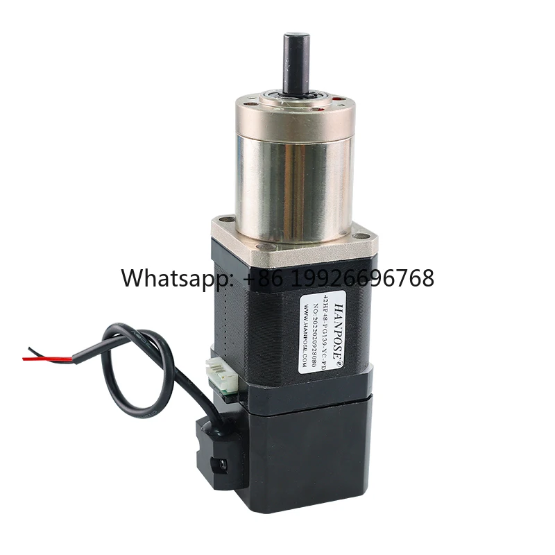 

1.8A 42 Stepper Motor 42HP48-PG139-YC-PD Permanent Magnet Reduction Ratio 51-1 Reduction With Brake Geared Stepper Motor Nema17
