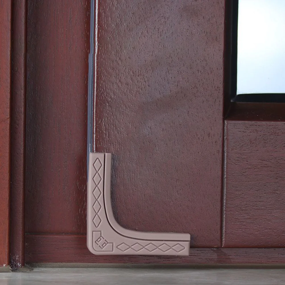 

4Pcs Anti-Collision Corner Guards for Windows Tables - Sturdy Silicone Protective Covers Baby Proofing Home Safety