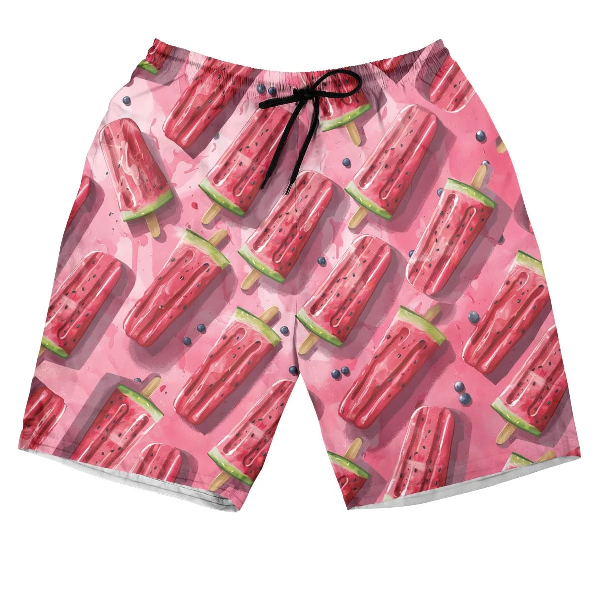 

Мужские шорты с 3d принтом, повседневные пляжные шорты с фруктами и арбузом, быстросохнущие модные уличные шорты, гавайские плавки для отпуска