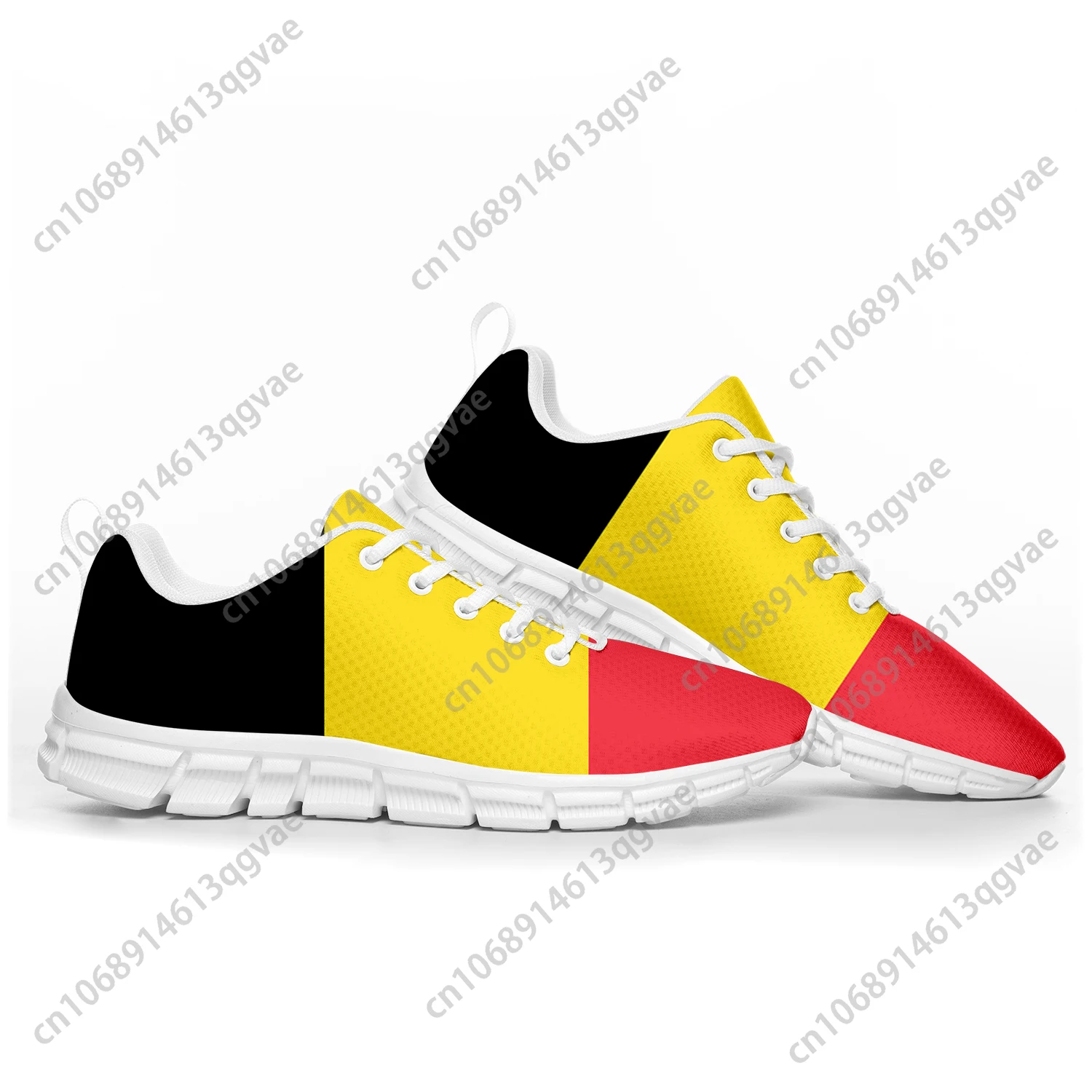 Belgian Flag Sports Shoes Mens Womens Teenager Kids Children Sneakers Belgiam Casual Custom High Quality Couple Shoes