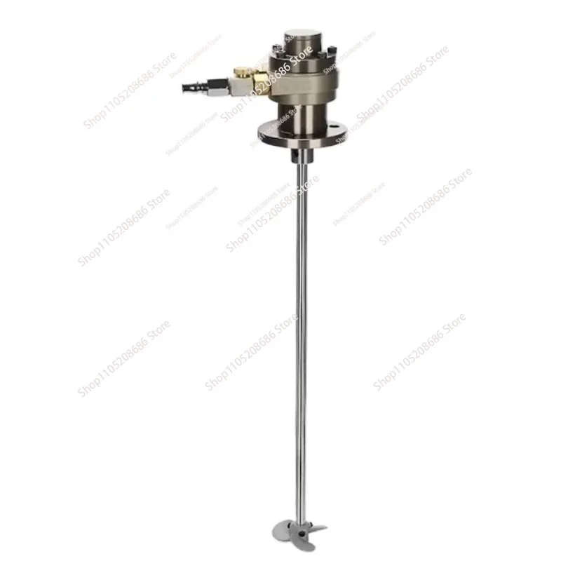 drum agitator for coatings 1-gallon adjustable speed air mixer - explosion-proof pneumatic