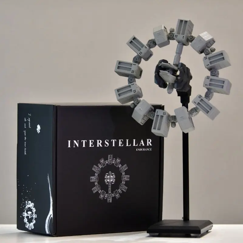 

202 New Original Interstellar Merchandise Endurance Space Station Model Rotating Space Station Space Collectible Toy Gift