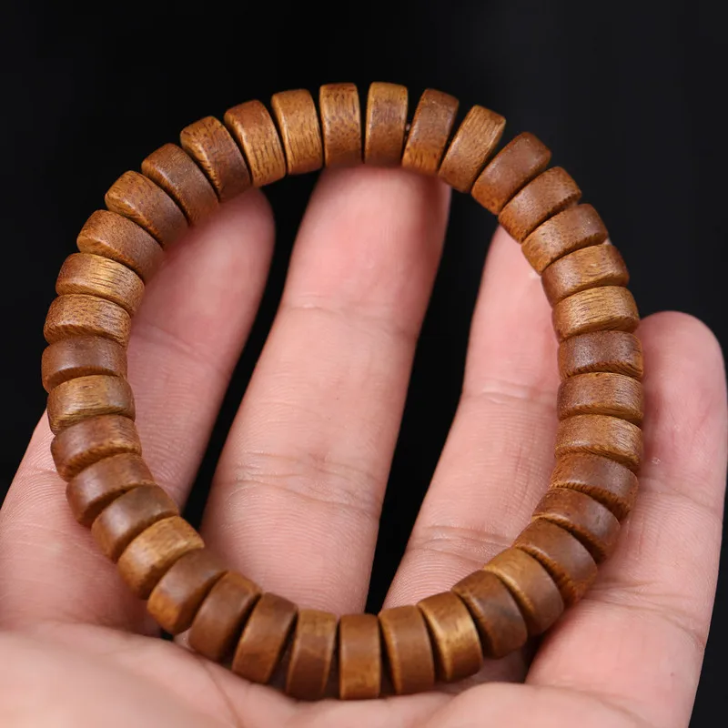 Huang Qin Nan Tablet Bracelet, Straight-Cut, Honey-Scented
