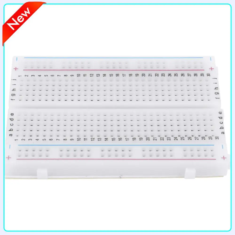 Placa de pruebas PCB sin soldadura, Mini placa de pruebas Universal, placa de pruebas DIY para placas de circuito de prueba de autobús, 400 puntos de amarre, 1-3 uds.