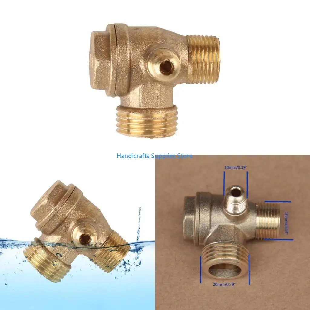 R1WA Central-Pneumatic 3-Way Check Pipe Air Compressor Connector Tool