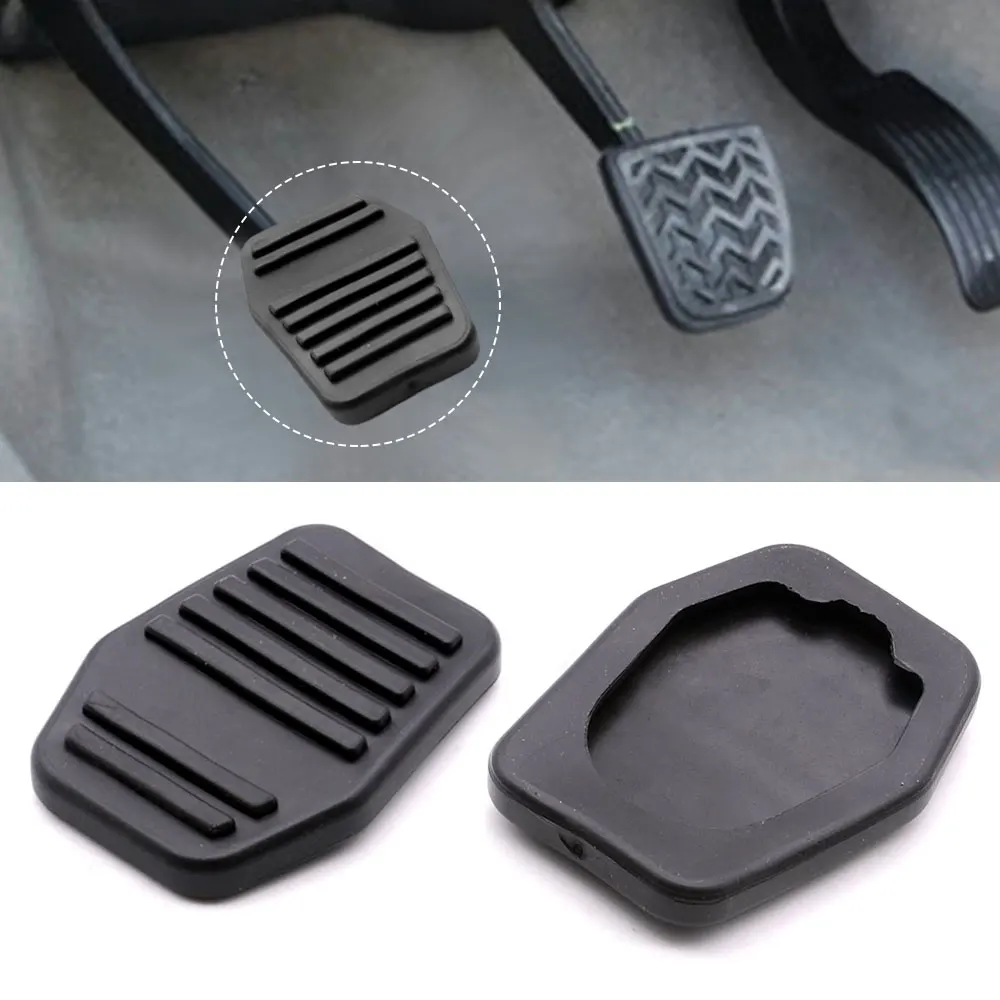 2Pcs Brake Clutch Pedals Pad Rubber Cover For Ford Transit MK6 MK7 2000-2004 Focus 1998-2005 Fiesta 2001-2008 6789917