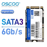 OSCOO M.2 SSD SATAIII 128GB 256GB 512GB 1TB HDD NGFF  2242 Hard Drive for Laptop Original 3D TLC NAND 6GB/s for Laptop Destop