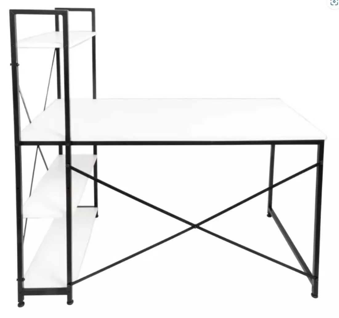 

Factory Wholesale Furniture Modern Design Simple Style Computer Desk with Shelf Hot Sale Office Bedroom Learning