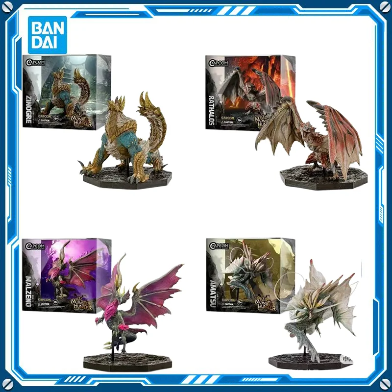 

Оригинальная коллекционная фигурка дракона Monster Hunter Amatsu Zinoger Malzeno Rathalos, игрушка-подарок для мальчика, в наличии