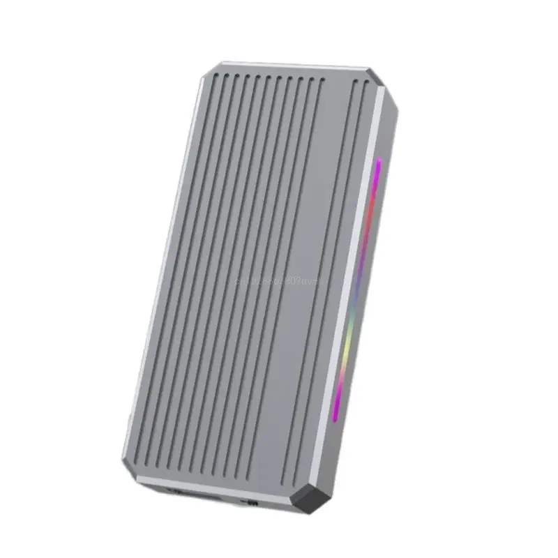 USB4.0 for 40Gbps NVMe SSD Enclosure Box Aluminum Alloy M.2 SSD Case Thunderbolt4 Compatible USB4.0 TypeC High Speed