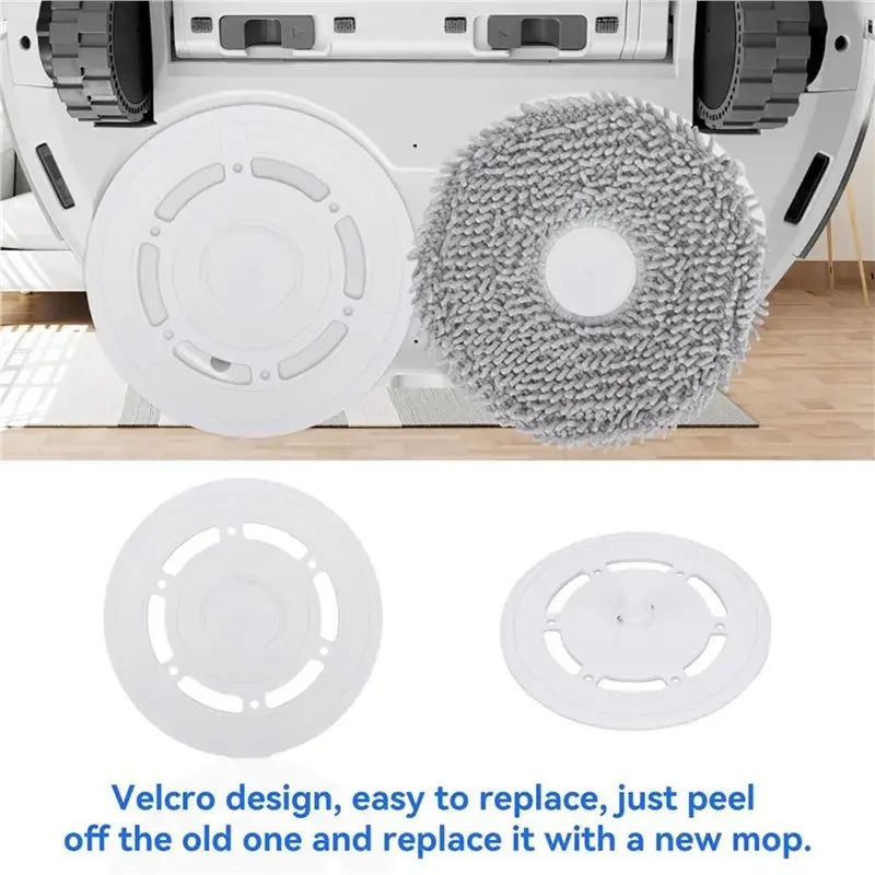 4X Mop Pad Plate Accessories For Ecovacs Deebot T20 Omni/ T20 PRO/ T20 MAX Vacuum Pad Board Holder Replacement Parts