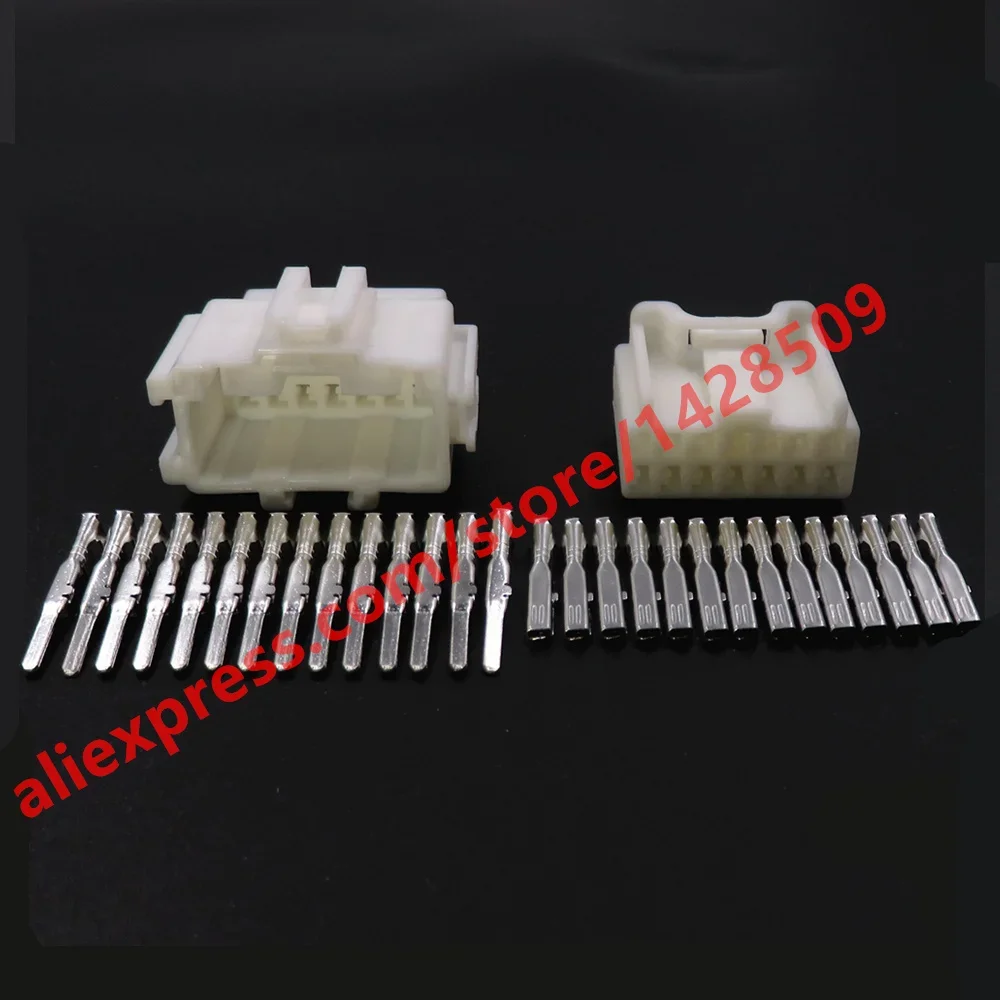 1 Pcs 14 Pin 2.2 Series Automotive Electric Wire Unsealed Male Female Socket Car Rearview Mirror Plastic Housing Connector
