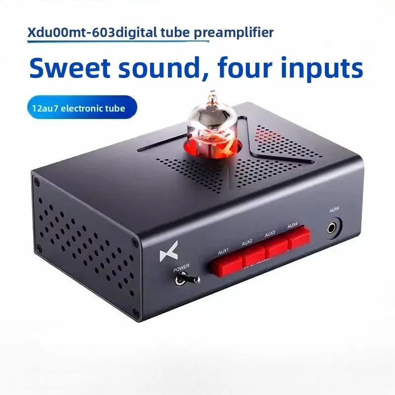 

Ламповый предусилитель Xduoo mt-603 - 4-канальный аудиофильский ламповый усилитель для наушников Hi-Fi - 12au7