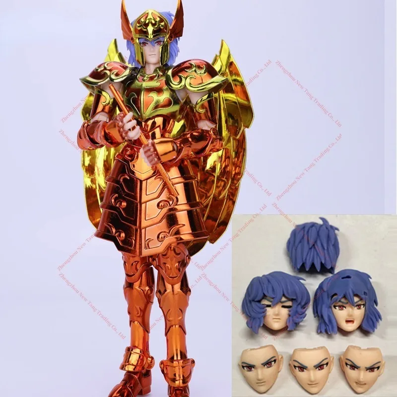 In Stock Saint Seiya Myth Cloth EX Siren Sorrento Head Sculpture/5 Faces + Hair Poseidon Asgard Final Battle Edition Figure