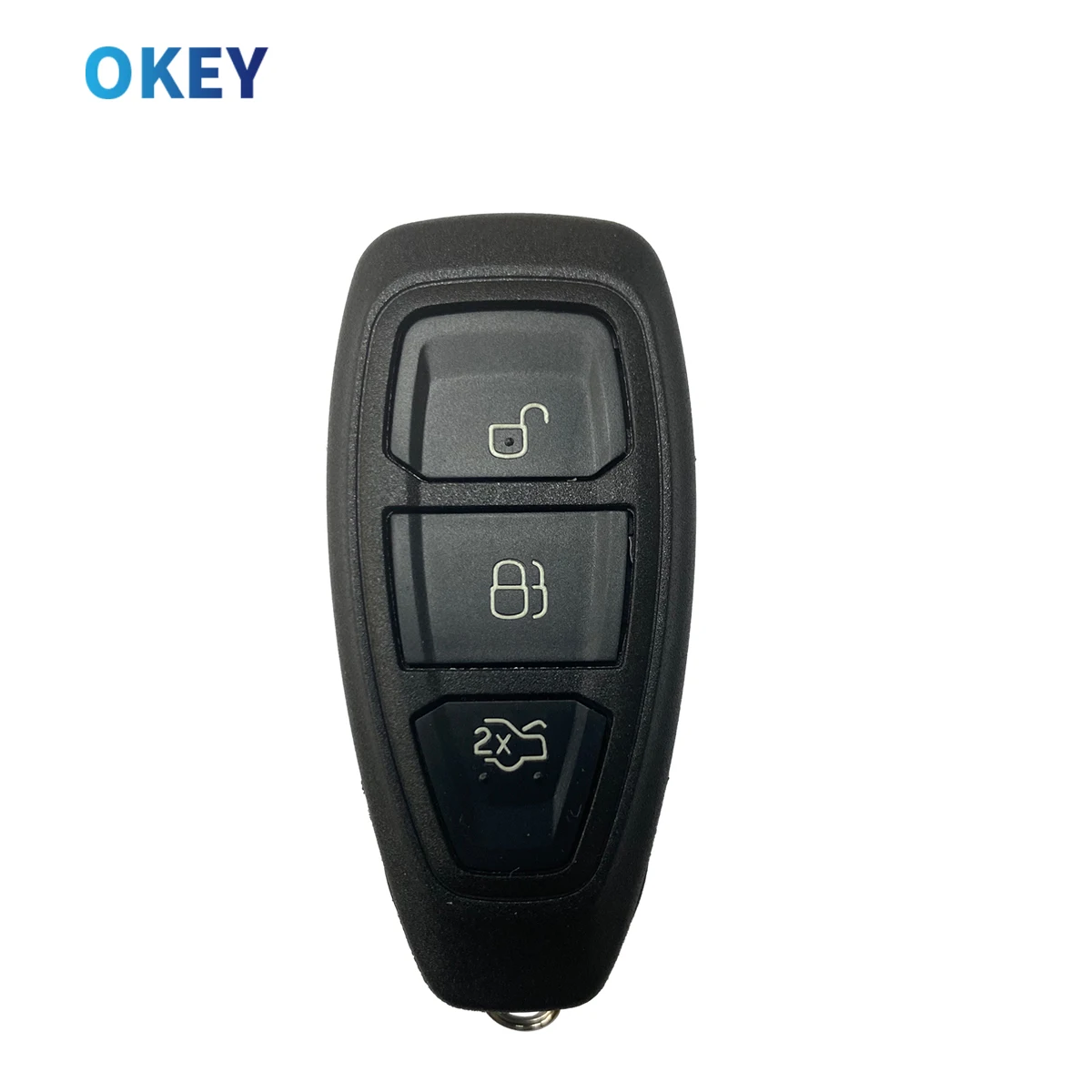 Okey Remote Car Key Shell 3Button For Ford Focus C-Max Mondeo Kuga Fiesta B-Max Winning Titanium Keyless Case Replacement