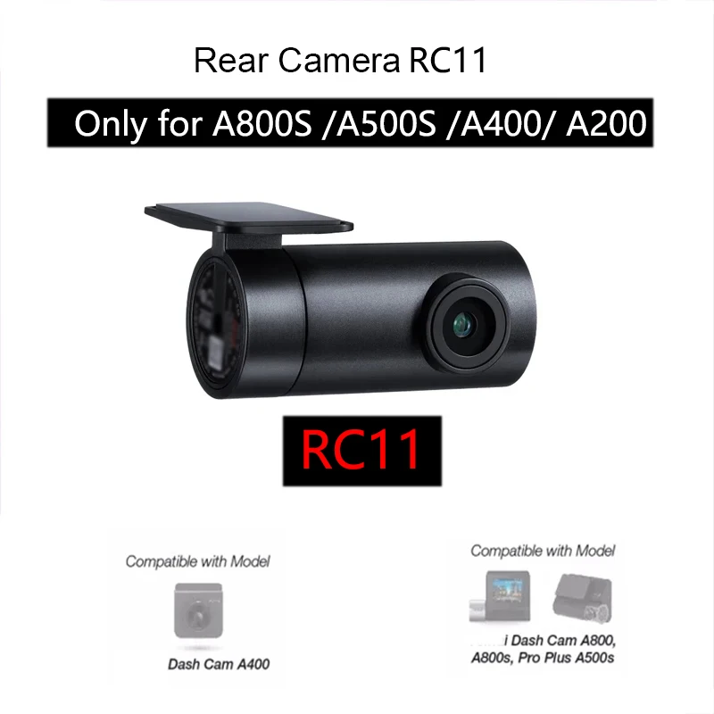 

FOR 70mai Rear Dash Cam RC11 for A400 A800S A500S FOR 70mai Interior Cam A400