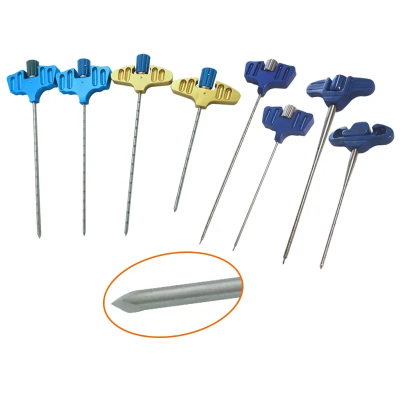 

GREATLH Medical Spine Percutaneous Lumbar Puncture Needle Veterinary Puncture Needle Orthopedic Surgical Instrument pet