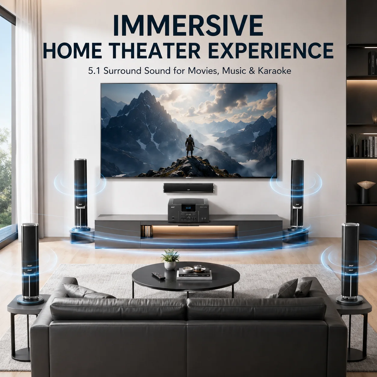 160W Home Theater Set 4Ω Bluet - огляд і ціна Home Cinema Onkyo 5.1