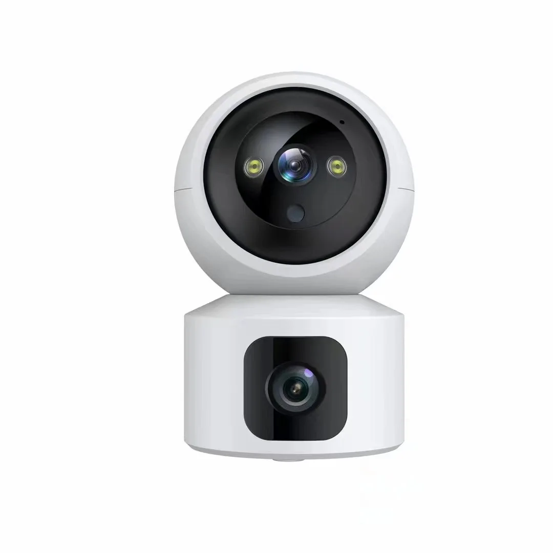 4mp-eseecloud-app-デュアルレンズ-フルカラー-wifi-ptz-ip-ドームカメラ-ai-ヒューマノイド-ホームセキュリティ-cctv-インターホン-ベビーモニター