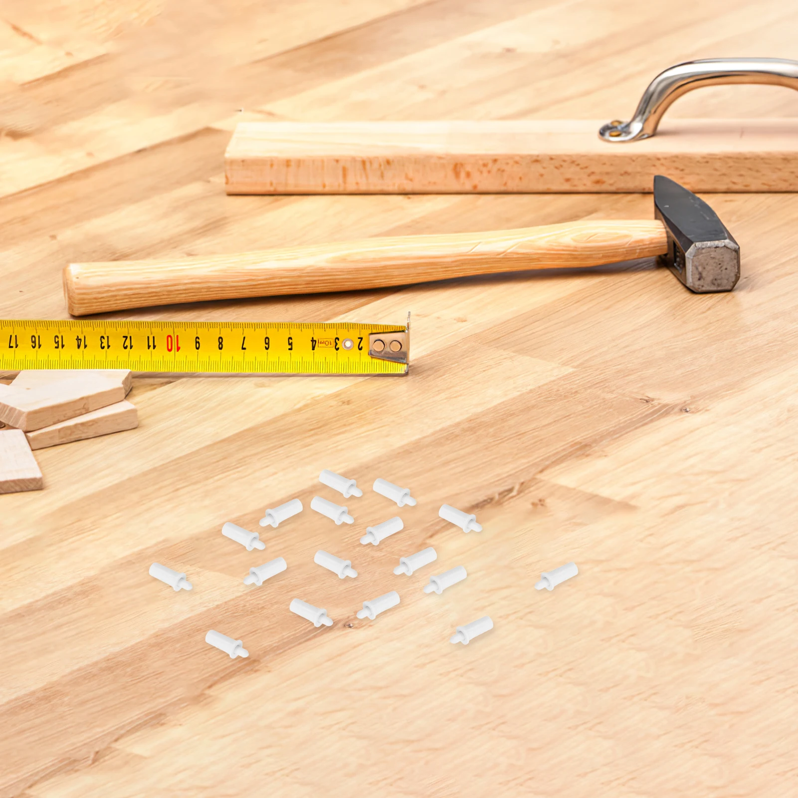 

120Pcs Window Blind Slat Replacement Pins Spring Loaded Repair Fasteners for Wooden Shutters Cabinet Louvers Parts