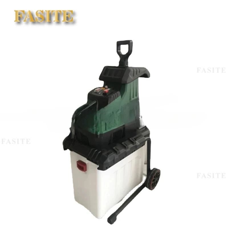 For High-Power Electric Branch Shredder Crushing Tree Leaves/Branches/Banana Leaves/Bamboo Garden Tool 220V 2800W