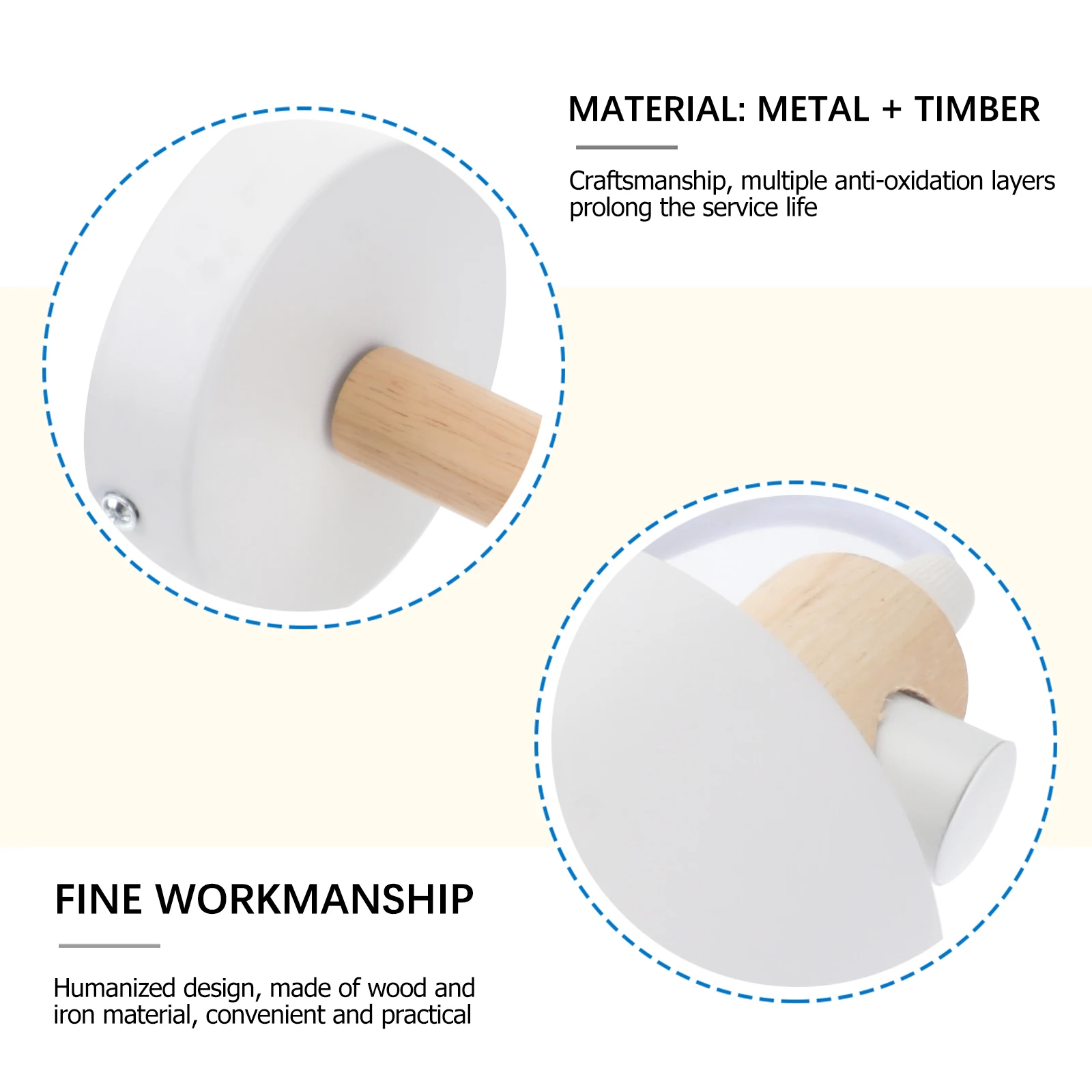 

Modern Nordic Wall Light Space-Saving Wooden Bedroom Living Room Staircase Corridor Wall Bedside Light