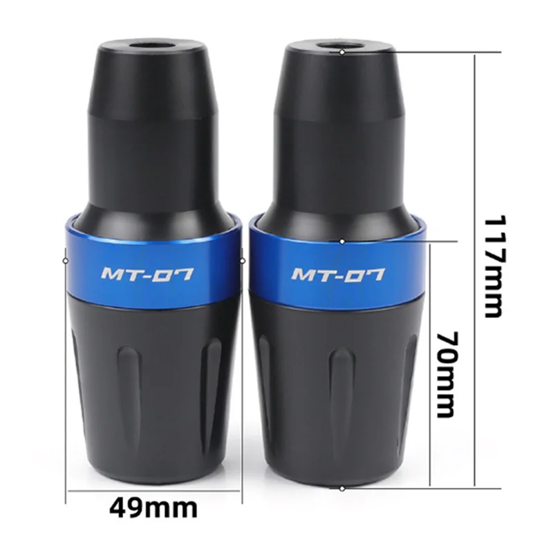 A48P-Motorcycle Falling Protection Crash Protectors Frame Sliders For MT07 2014-2023 Tracer700/GT 2020-2021 view 6