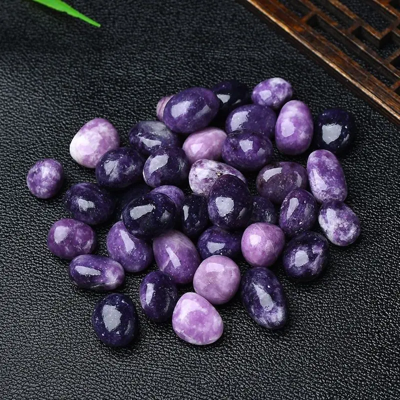1000g natural crystal purple cloud mother lilac granules are suitable for home decoration