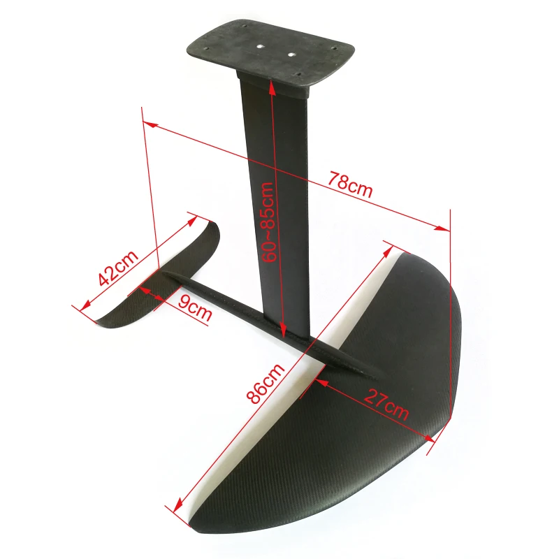 Fotografia 6: Prancha de Surf Personalizada QS-X SUP Hydrofoil de Boa Qualidade para Kitesurfing em Fibra de Carbono