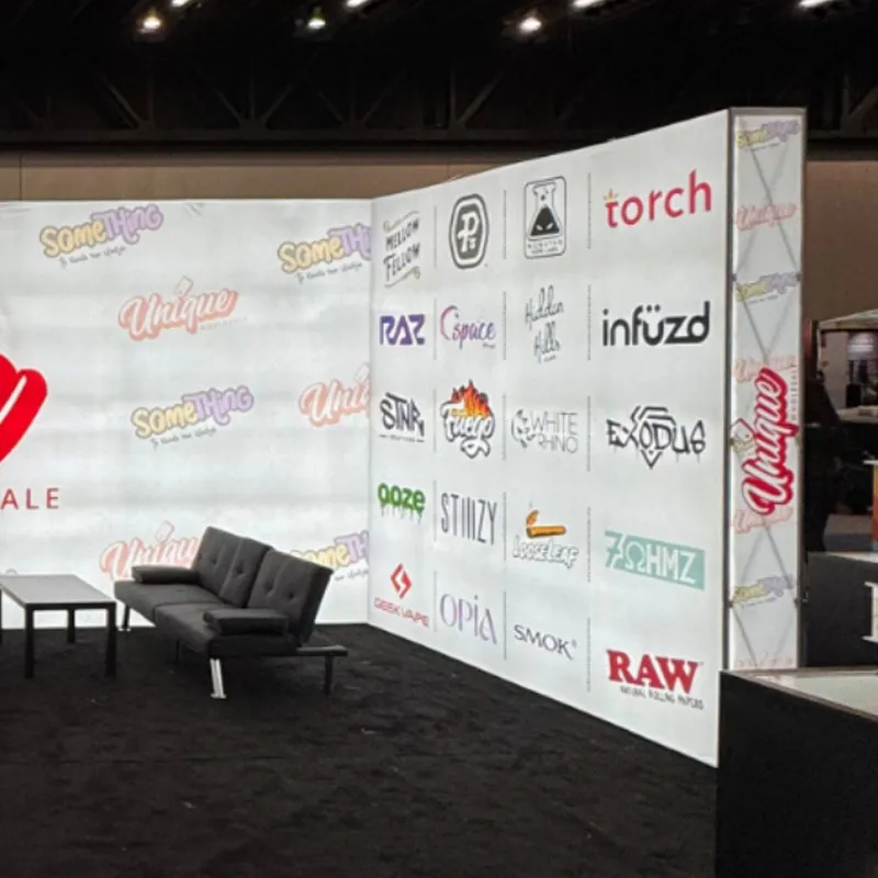 20 X 30 Foot Portable Trade Show Booth Pop up Displays Backdrop Modular Exhibition Booth