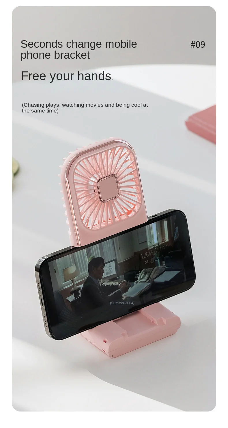 

Новый портативный складной высокоскоростной вентилятор F30Pro с зарядкой через USB, портативный подвесной вентилятор на шею, настольный маленький вентилятор