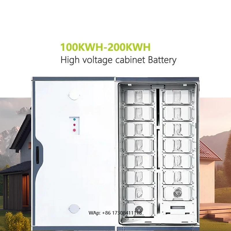 100kwh 145kwh 200kwh 215kwh Commercial Industrial Battery Emergency Power Bank Energy Storage System Solar 50kw Lifepo4 Battery