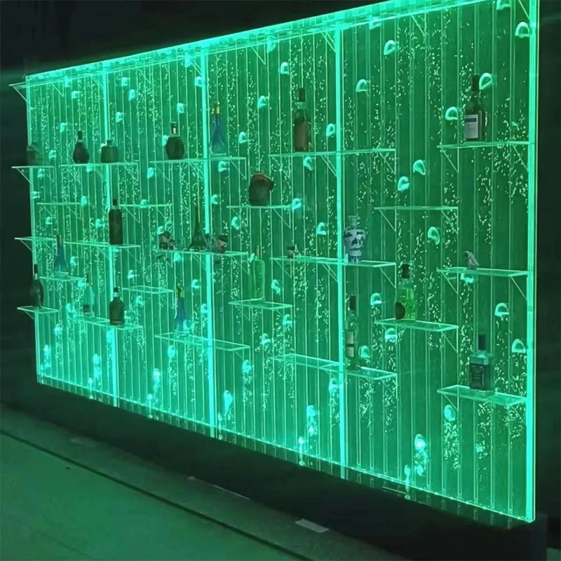 custom.YuYi Custom Colored Indoor Bubble Panel Acrylic Modern Multi-Functional Room Divider Outdoor Fountain
