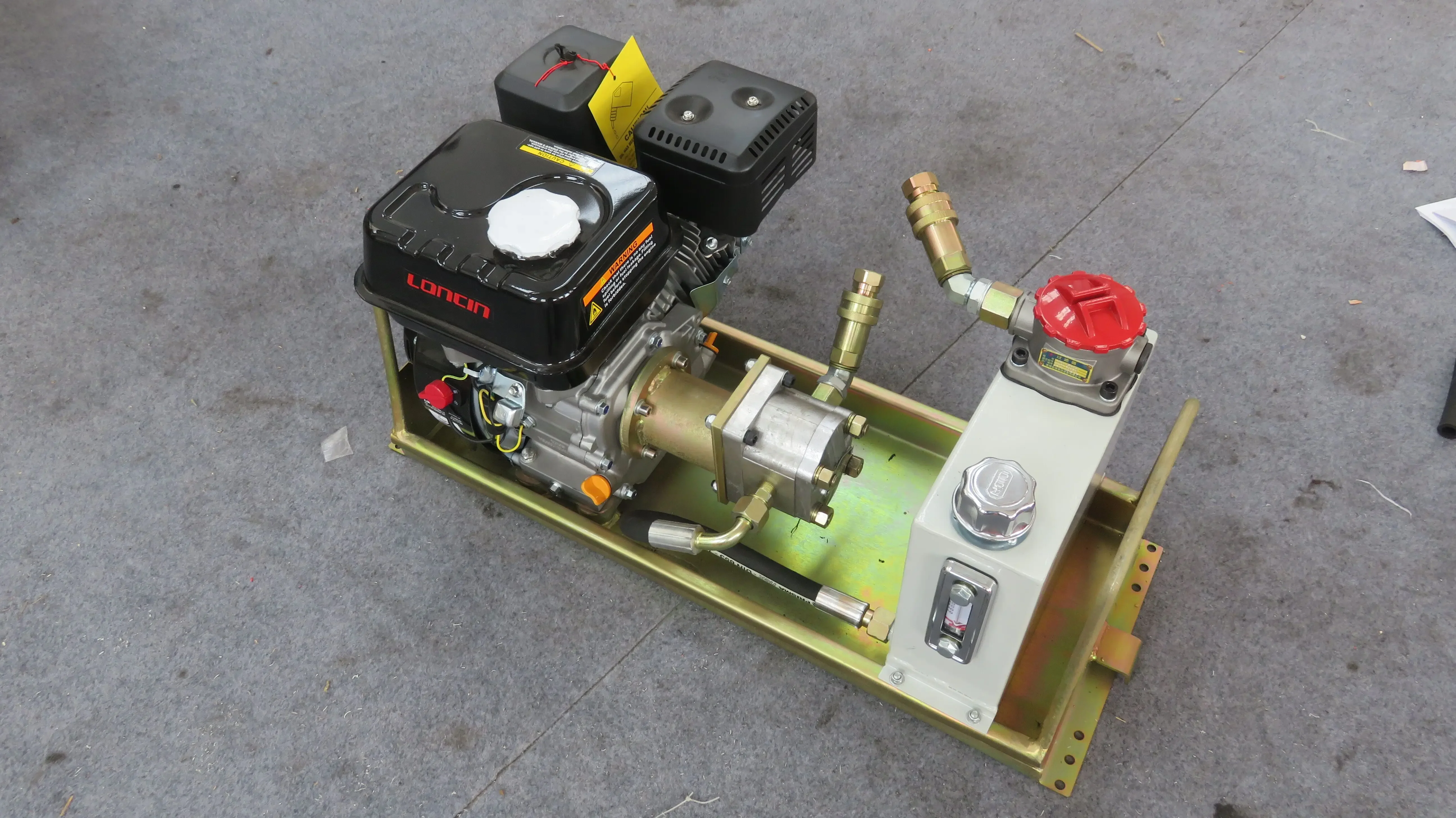 

Single/Double Acting Hydraulic Power Unit with Engine Drive, Industrial Hydraulic Equipment, Ready for Sale