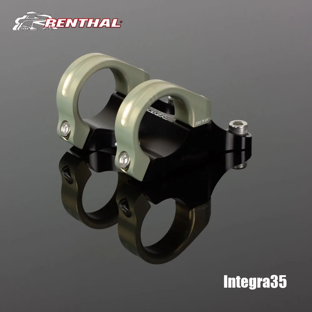 Renthal Integra35 stems Clamping Diameter 35mm Mounting Boxxer/ Fox IS CNC machined 6082 aluminium body 7075 aluminium clamps