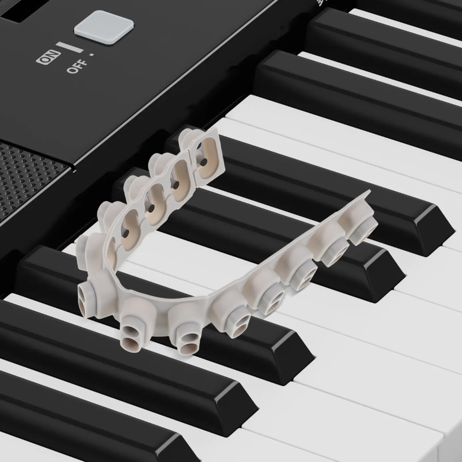 

13-Key Electronic Keyboard Contact Strip Silicone Conductive Pad for Digital Piano Repair Reliable Replacement Part for Key