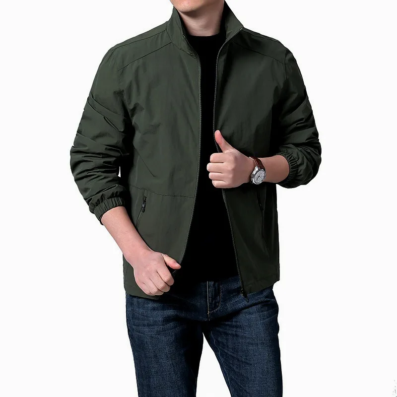 

Advanced Mens Jackets 2025 Edition Varsity Style Windbreaker Waterproof Jacket Outdoor Clothing That Effectively Cuts Wind