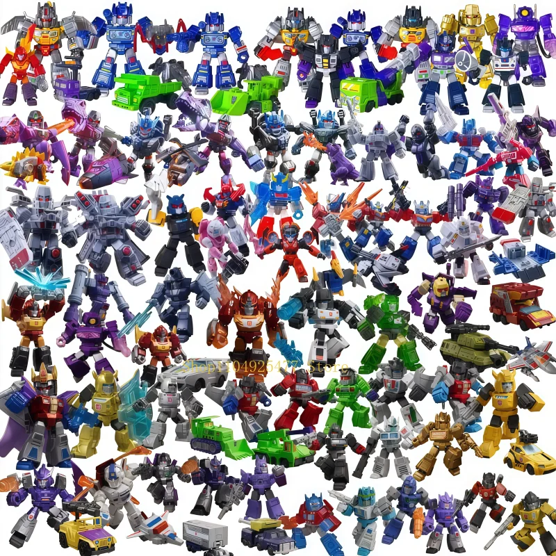 Blokees Transformers Defender 1-8 Version Building Block Assembly Action Figure Optimus Prime Megatron Toy Perfect Festival Gift