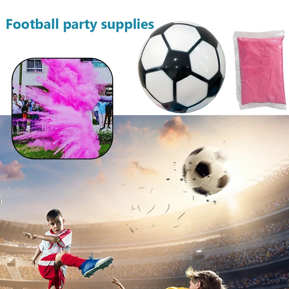 Creative Gender Reveal Football Party Decorations Innovative Gender Reveal Ball Set Environmentally Holiday Props Surprised Gift