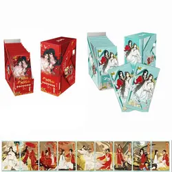 Tianguan Blessing Card ufficiali celesti Bestow beachings personaggi nuovi Xie Lian Hua Cheng Cards Kid Birthday Festive Gift