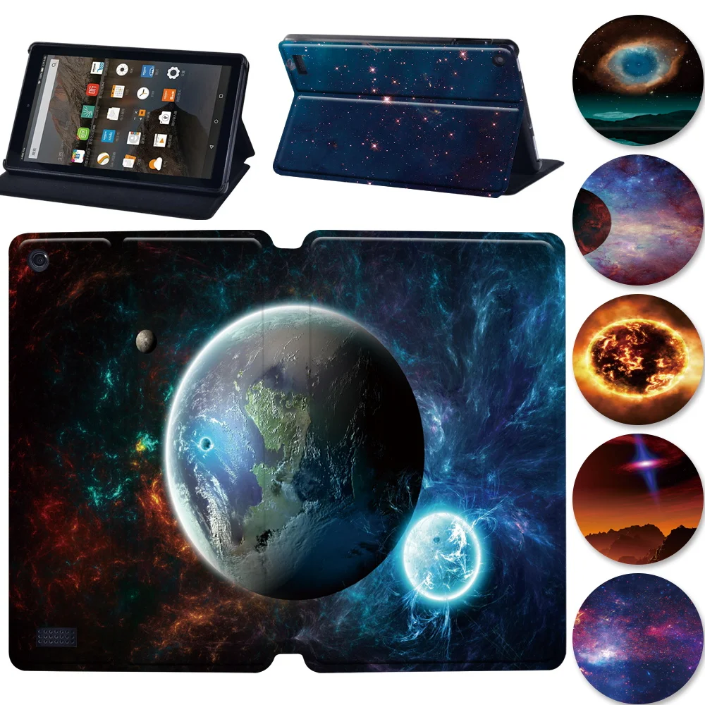 Tablet Case for Amazon Fire 7 2022 Case Tablet Stand Cover for 10 Plus 11th Generation 2021 Protective Case Fire 7/Fire 8/Fire10