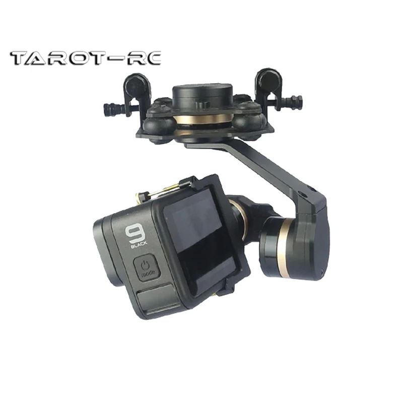 Tarot TL3T06 for Hero9 3D Metal 3-Axis Brushless Gimbal PTZ Stabilizer for FPV System Action Sport Camera