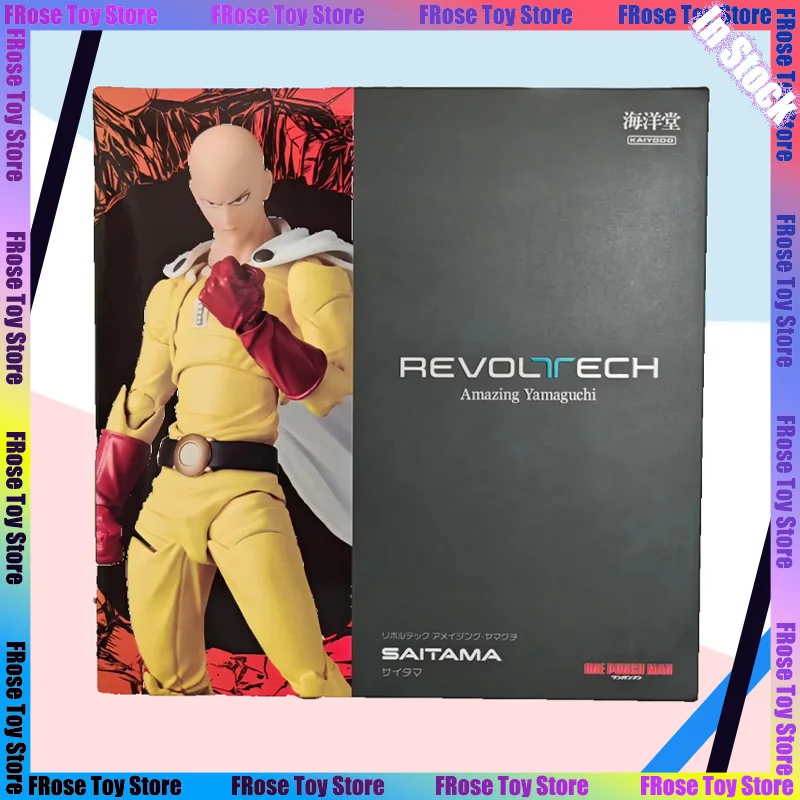 

In Stock Kaiyodo One Punch Man Saitama Amazing Yamaguchi Revoltech Saitama Action Figure PVC Model Figurine Statue Toys Gifts