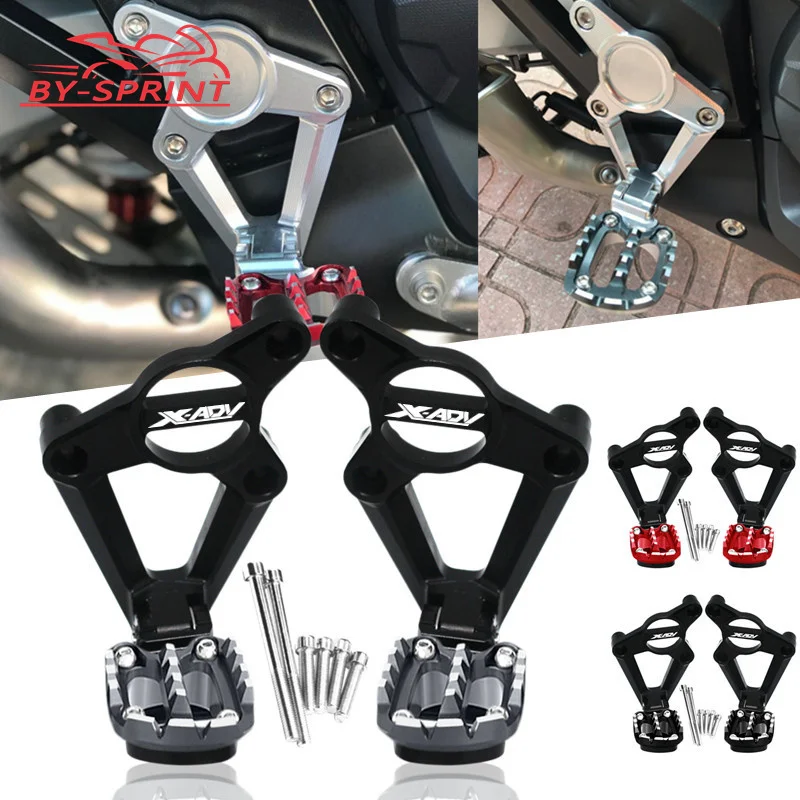 

Motorcycle Rear Foot Stand Rearset Footrest For Honda X-ADV 750 XADV 2017 2018 2019 2020 Foot Peg Pedal Passenger Rearsets xadv